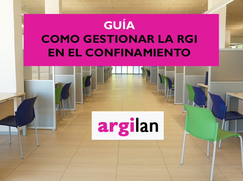 Guía gestión RGI Lanbide confinamiento COVID-19 coronavirus